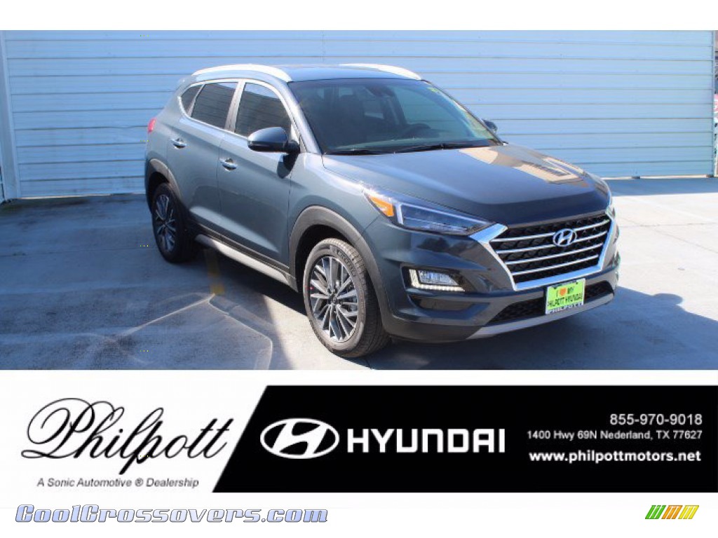 Dusk Blue / Black Hyundai Tucson Limited