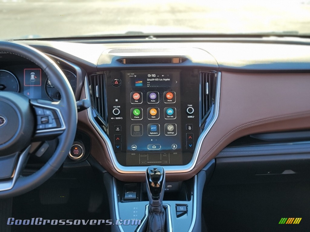 2021 Outback Touring XT - Crystal Black Silica / Java Brown photo #4
