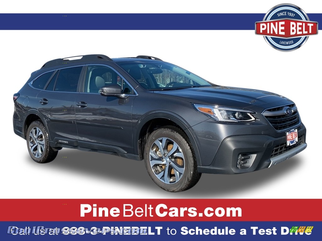 2021 Outback Limited XT - Magnetite Gray Metallic / Gray photo #1