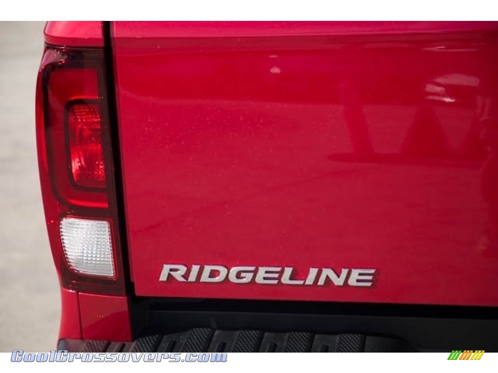 2021 Ridgeline Sport AWD - Radiant Red Metallic II / Black photo #7