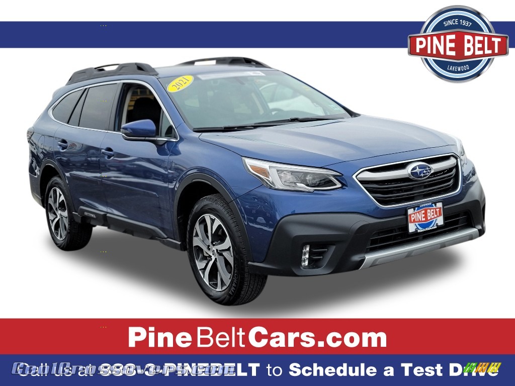 2021 Outback Limited XT - Abyss Blue Pearl / Slate Black photo #1