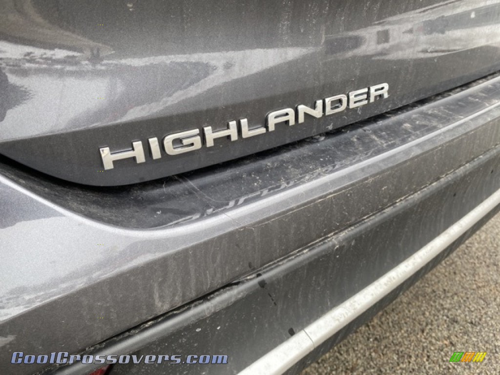 2021 Highlander XSE AWD - Magnetic Gray Metallic / Black photo #27