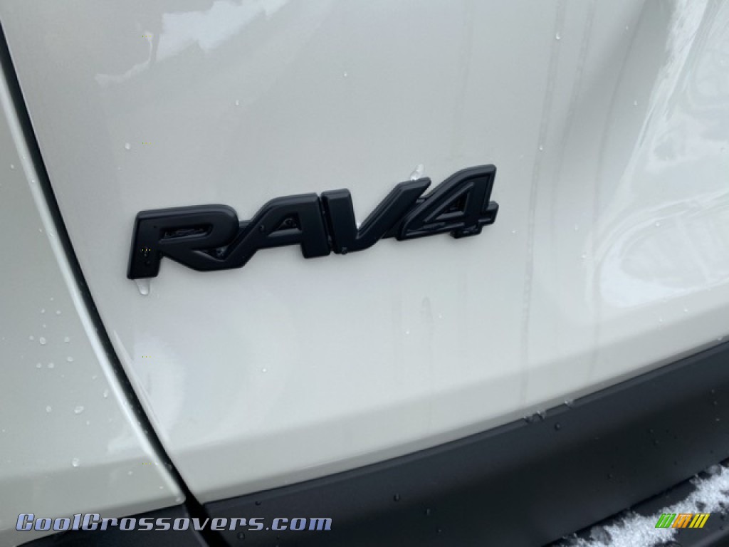 2021 RAV4 XLE AWD Hybrid - Blizzard White Pearl / Black photo #23