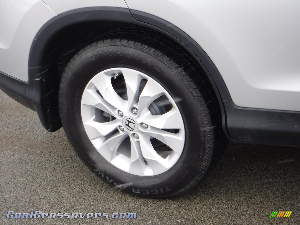 2012 CR-V EX 4WD - Alabaster Silver Metallic / Gray photo #4