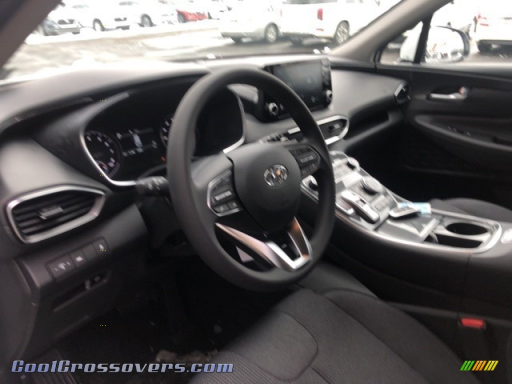 2021 Santa Fe SEL AWD - Quartz White / Black photo #4 2021 Santa Fe SEL AWD - Quartz White / Black photo #4