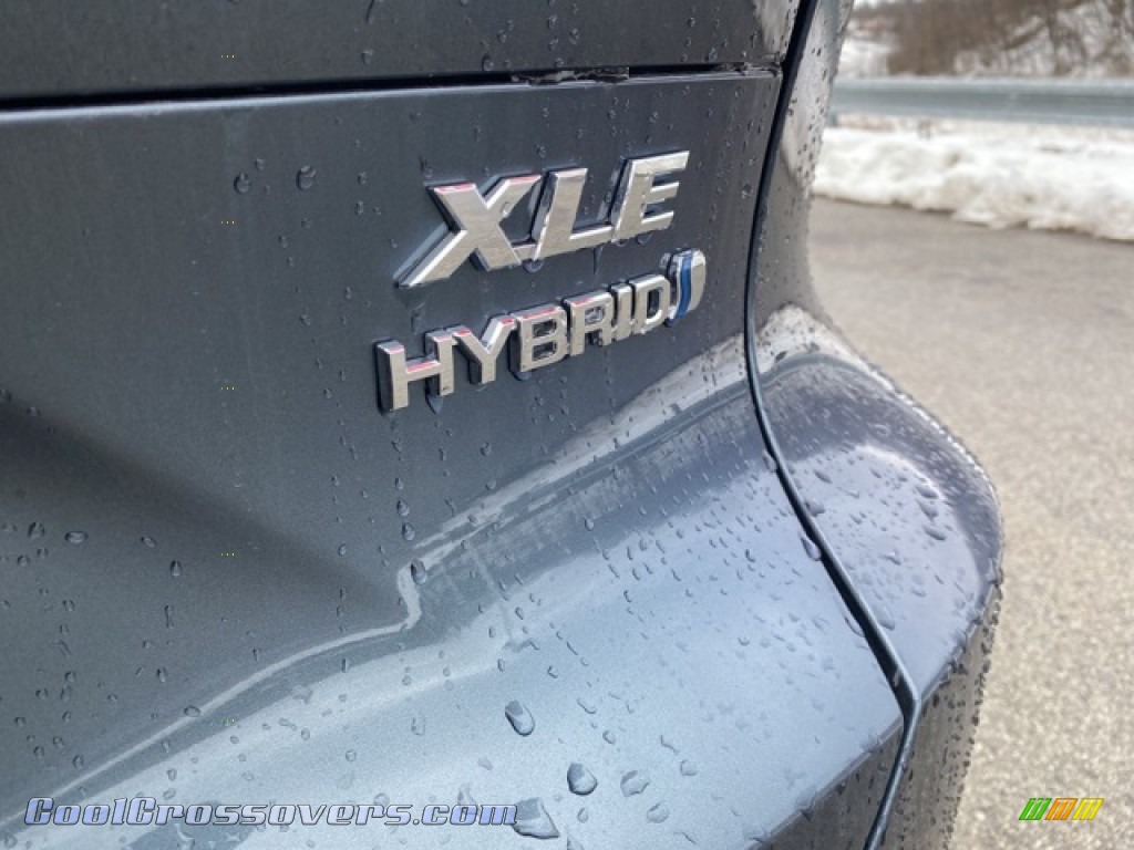 2021 Venza Hybrid XLE AWD - Coastal Gray Metallic / Black photo #24