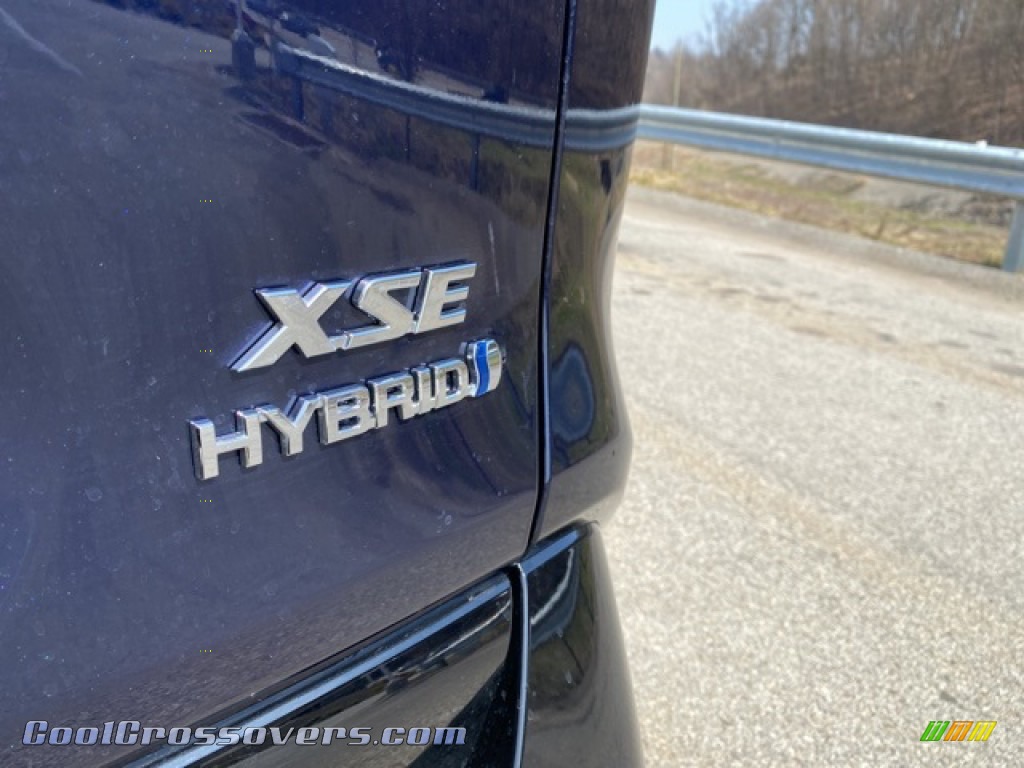 2021 RAV4 XSE AWD Hybrid - Blueprint / Black photo #25