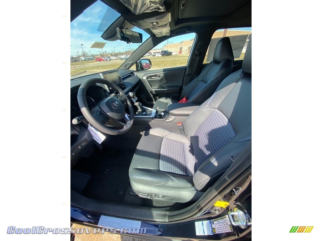 2021 RAV4 XSE AWD Hybrid - Blueprint / Black photo #2