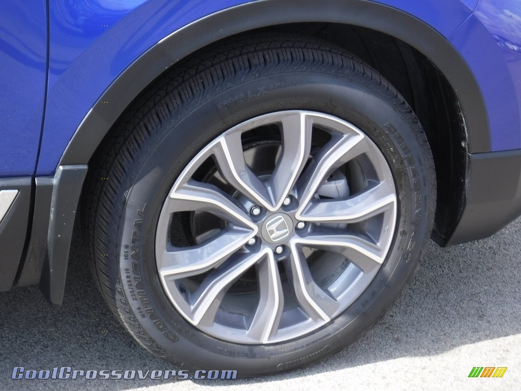 2020 CR-V Touring AWD - Aegean Blue Metallic / Black photo #3