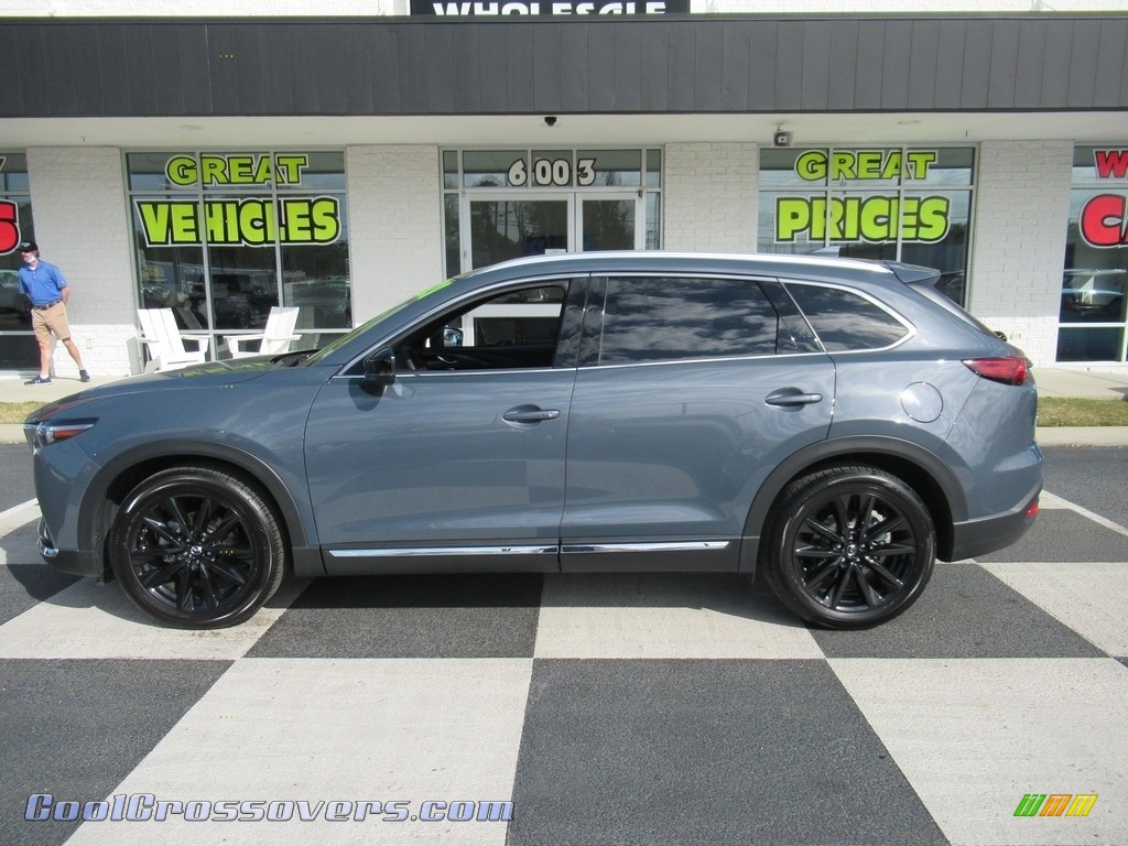 2021 CX-9 Carbon Edition - Polymetal Gray / Red photo #1