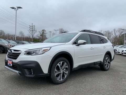 Crystal White Pearl 2021 Subaru Outback Limited XT
