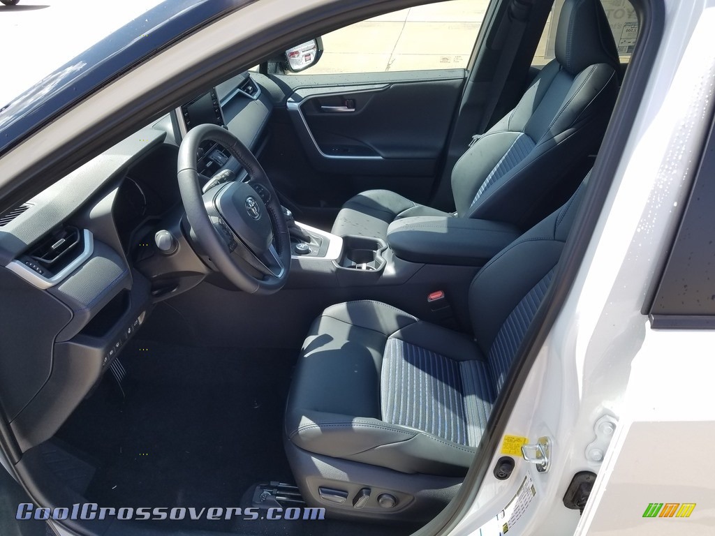 2021 RAV4 XSE AWD Hybrid - Blizzard White Pearl / Black photo #2