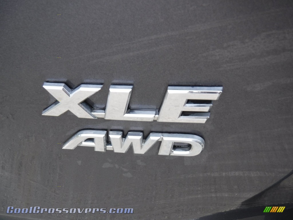 2018 RAV4 XLE AWD - Magnetic Gray Metallic / Black photo #15