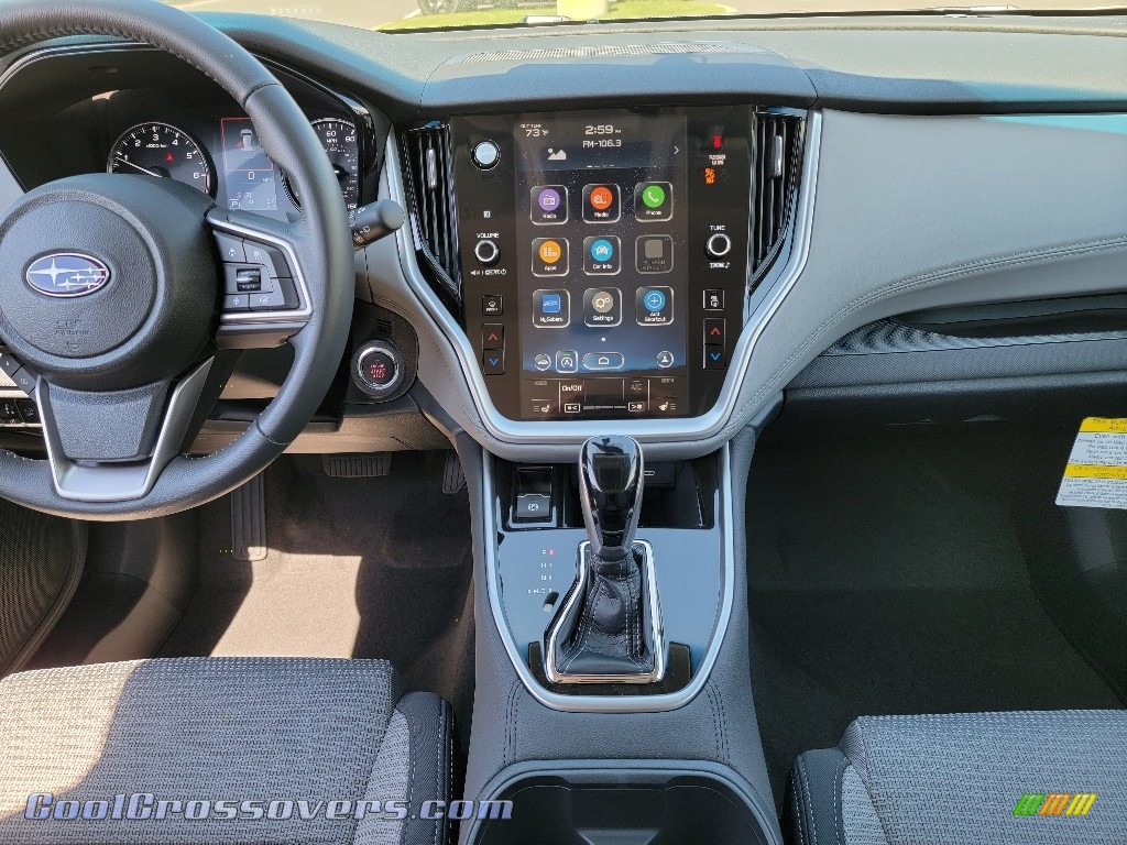 2021 Outback 2.5i Premium - Crystal White Pearl / Gray photo #10