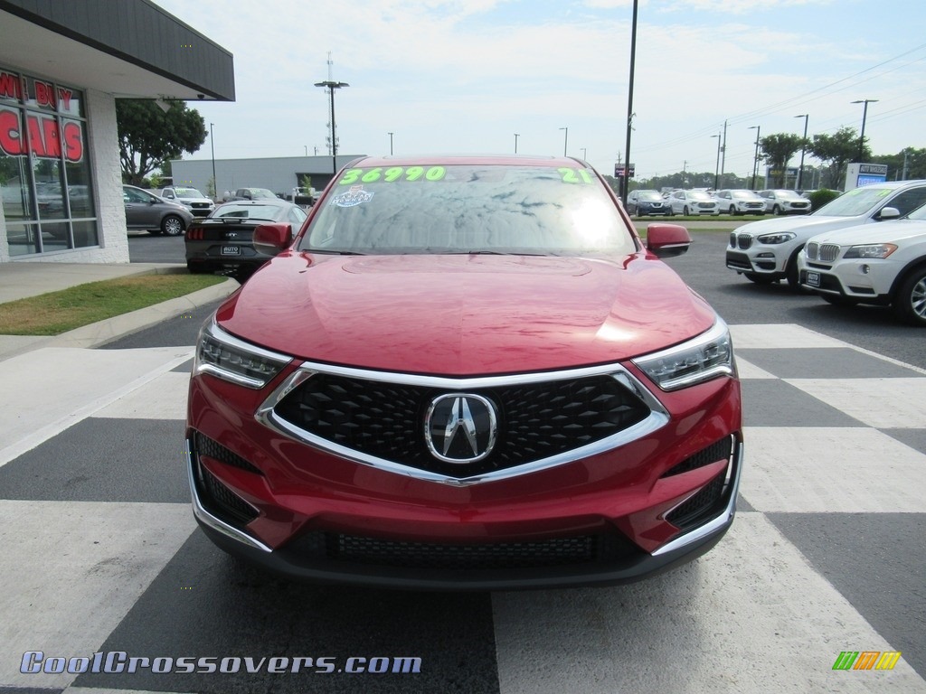 2021 RDX FWD - Performance Red Pearl / Parchment photo #2