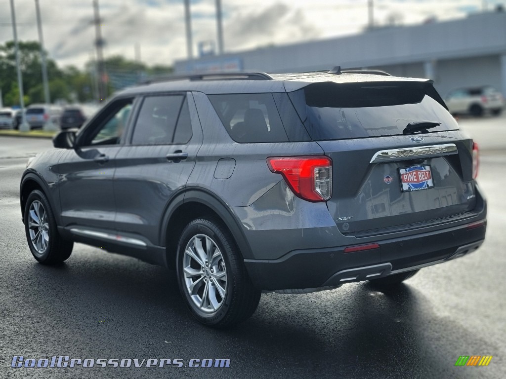 2021 Explorer XLT 4WD - Carbonized Gray Metallic / Ebony photo #19