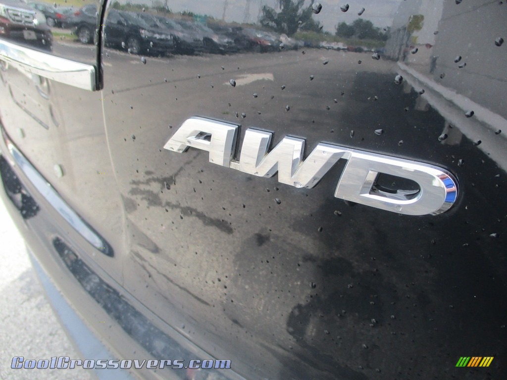 2013 CR-V EX AWD - Crystal Black Pearl / Black photo #6