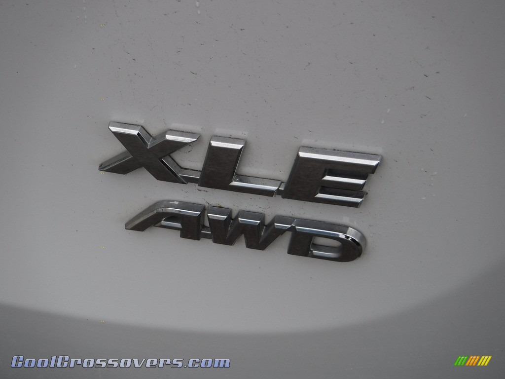 2015 RAV4 XLE AWD - Super White / Ash photo #10