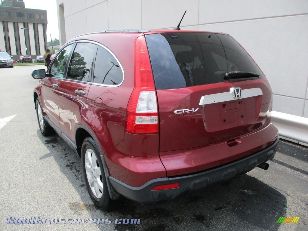 2009 CR-V EX 4WD - Tango Red Pearl / Gray photo #3