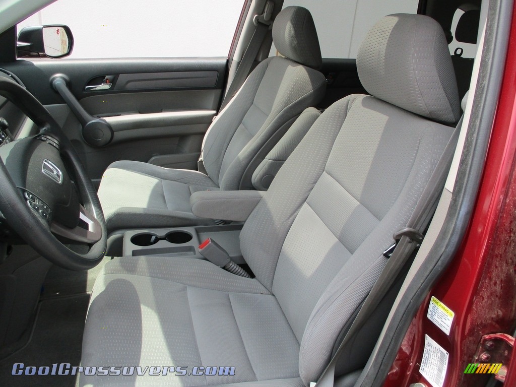 2009 CR-V EX 4WD - Tango Red Pearl / Gray photo #11