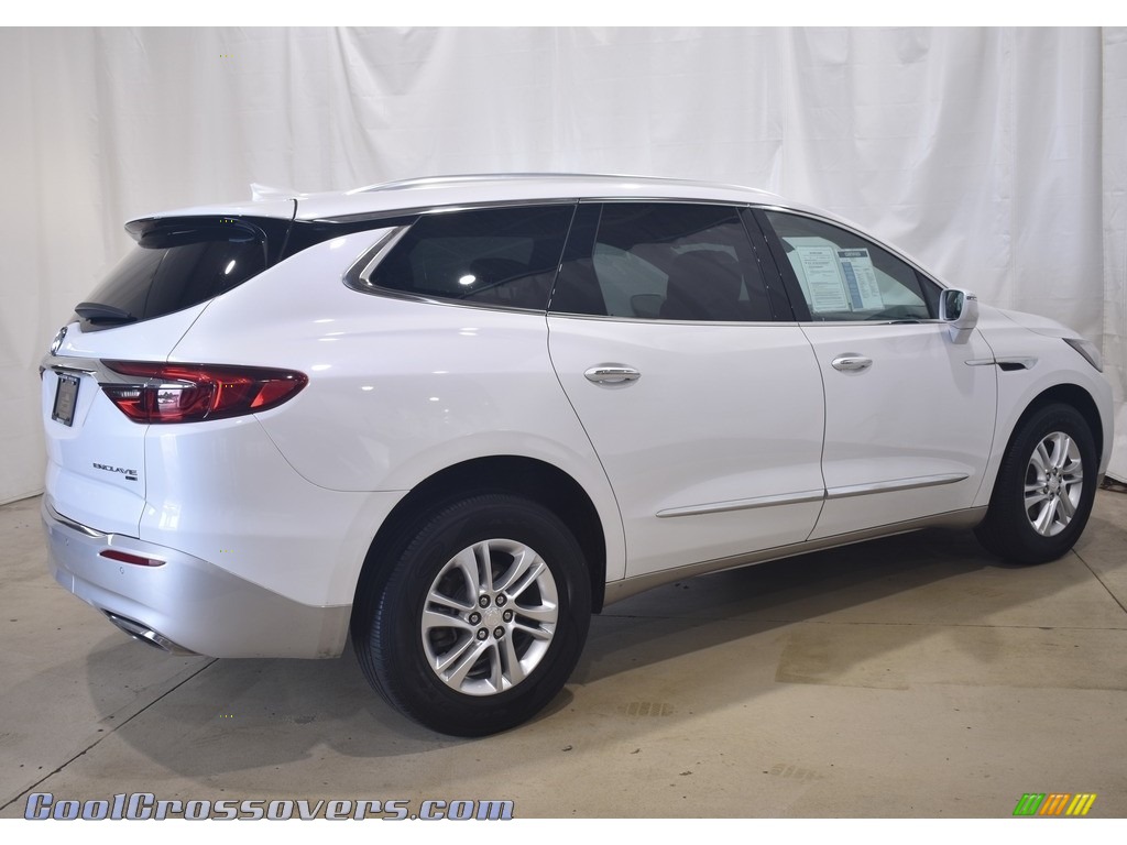 2018 Enclave Essence AWD - White Frost Tricoat / Shale photo #2