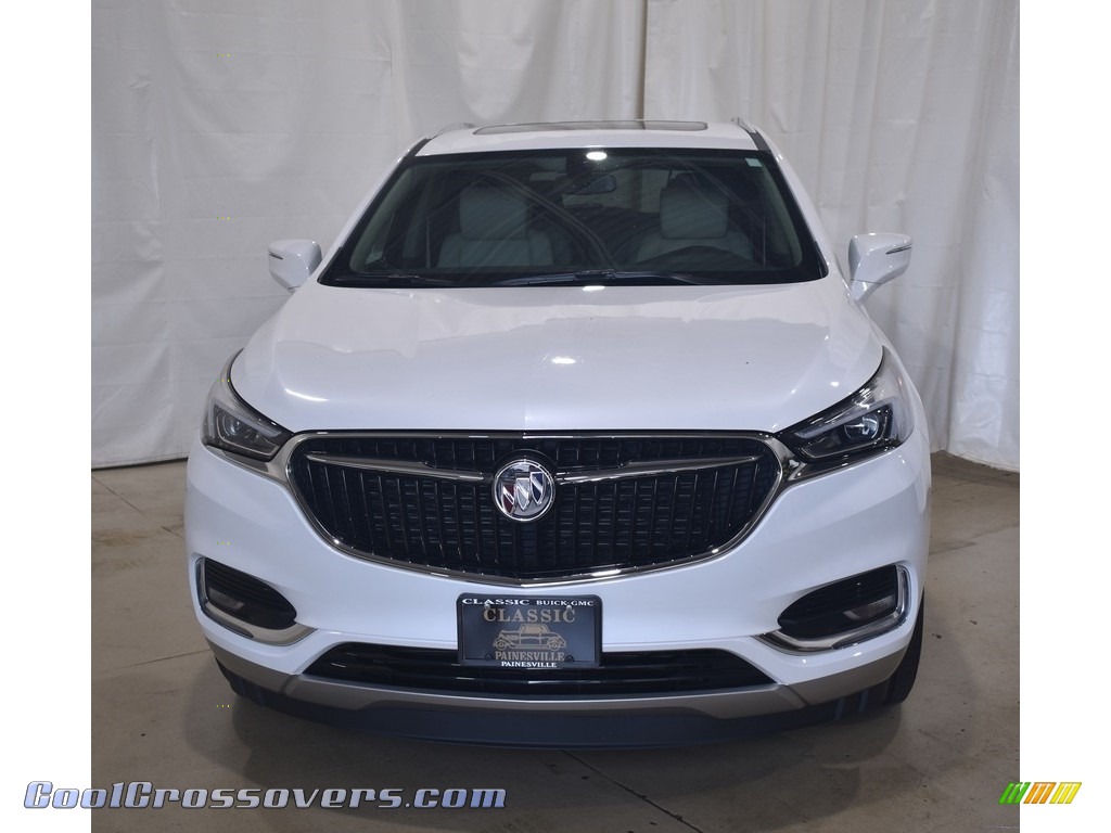 2018 Enclave Essence AWD - White Frost Tricoat / Shale photo #4
