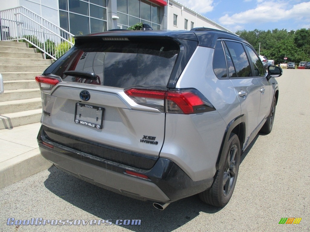2020 RAV4 XSE AWD Hybrid - Silver Sky Metallic / Black photo #3