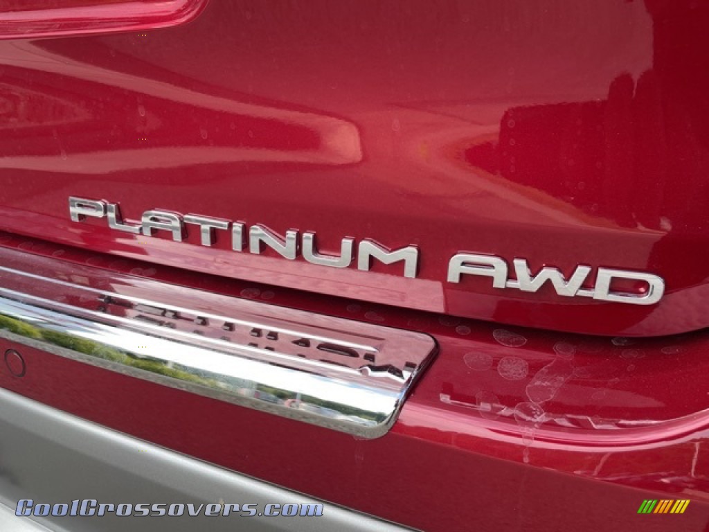 2021 Highlander Platinum AWD - Ruby Flare Pearl / Glazed Caramel photo #15