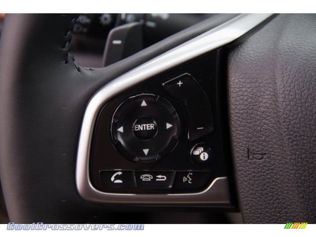 2021 CR-V Touring AWD Hybrid - Sonic Gray Pearl / Black photo #18