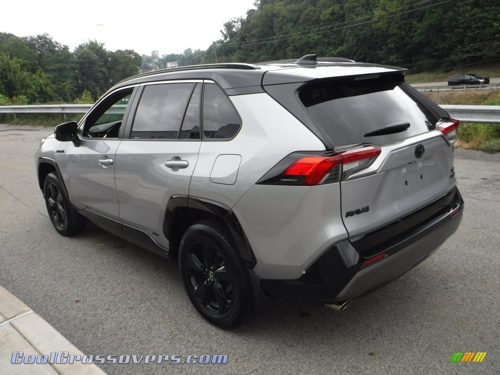 2020 RAV4 XSE AWD Hybrid - Silver Sky Metallic / Black photo #17