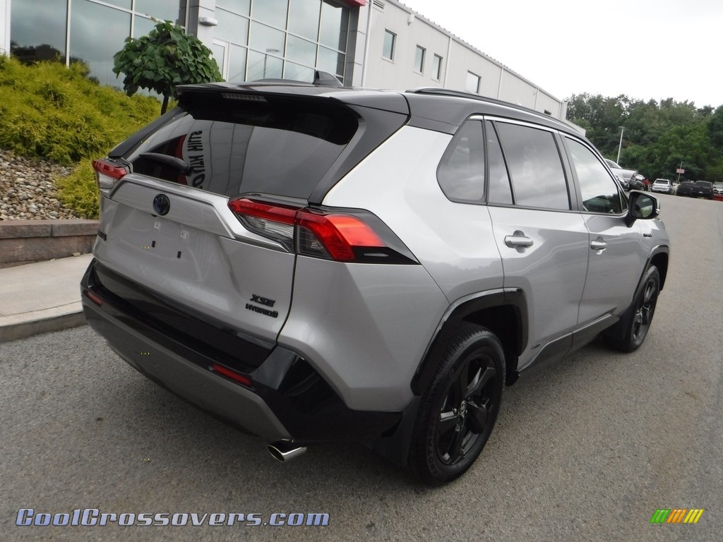 2020 RAV4 XSE AWD Hybrid - Silver Sky Metallic / Black photo #19