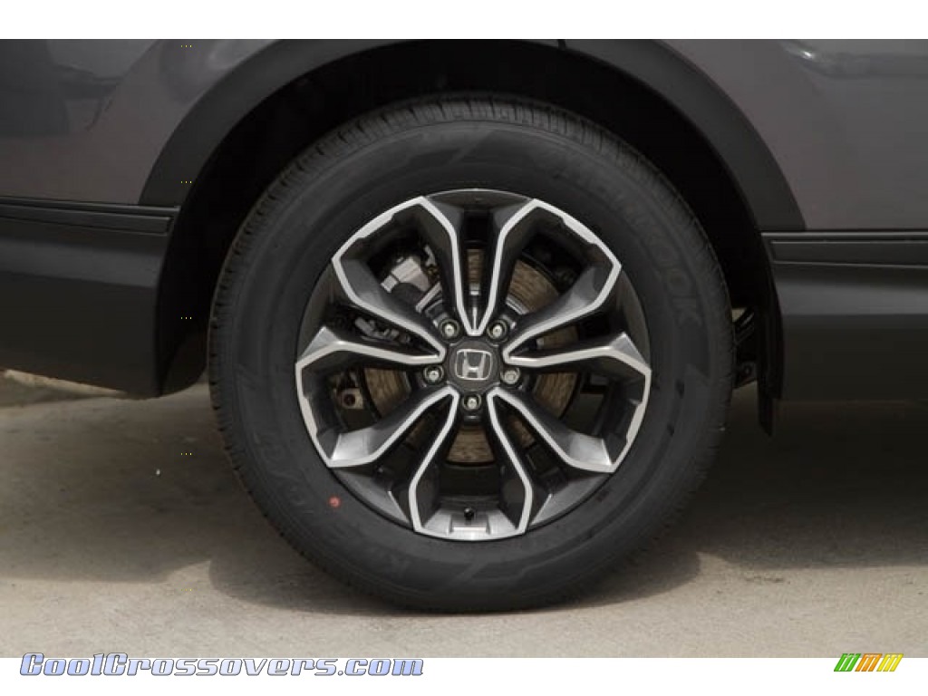 2021 CR-V EX AWD Hybrid - Modern Steel Metallic / Black photo #8
