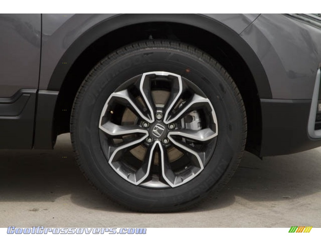 2021 CR-V EX AWD Hybrid - Modern Steel Metallic / Black photo #9