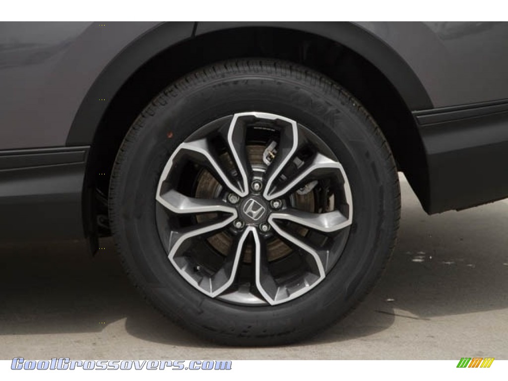 2021 CR-V EX AWD Hybrid - Modern Steel Metallic / Black photo #10
