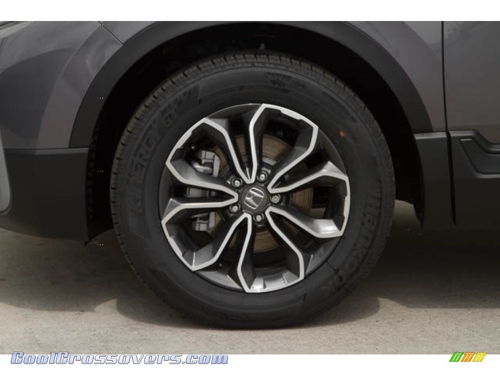2021 CR-V EX AWD Hybrid - Modern Steel Metallic / Black photo #11