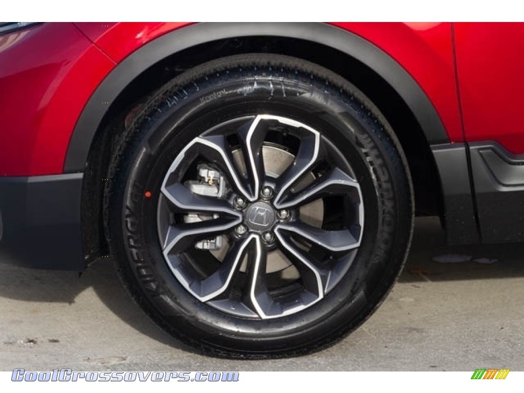 2021 CR-V EX AWD - Radiant Red Metallic / Gray photo #8