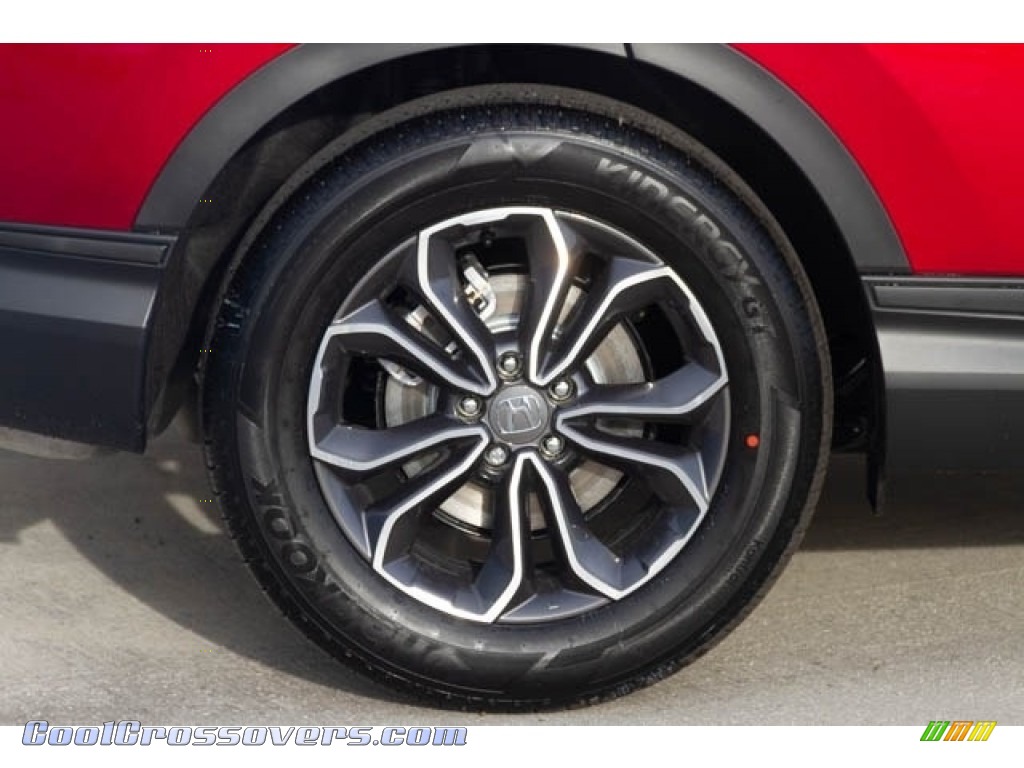 2021 CR-V EX AWD - Radiant Red Metallic / Gray photo #10