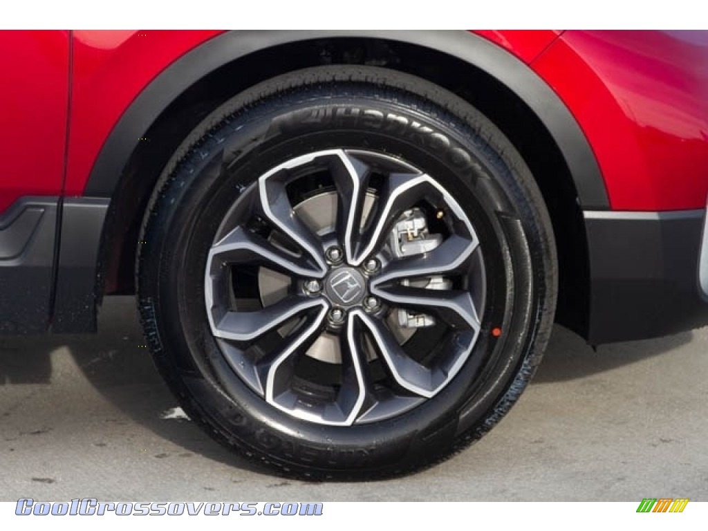 2021 CR-V EX AWD - Radiant Red Metallic / Gray photo #11
