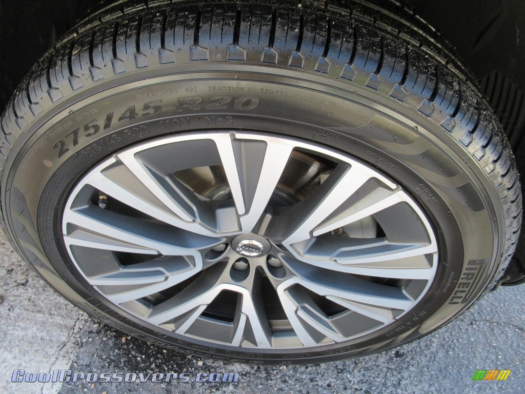 2021 XC90 T6 AWD Momentum - Savile Gray Metallic / Blonde/Charcoal photo #7