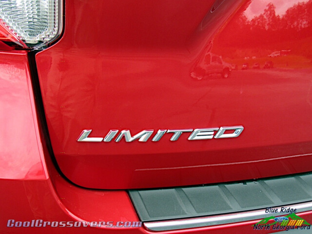 2021 Explorer Hybrid Limited 4WD - Rapid Red Metallic / Sandstone photo #34