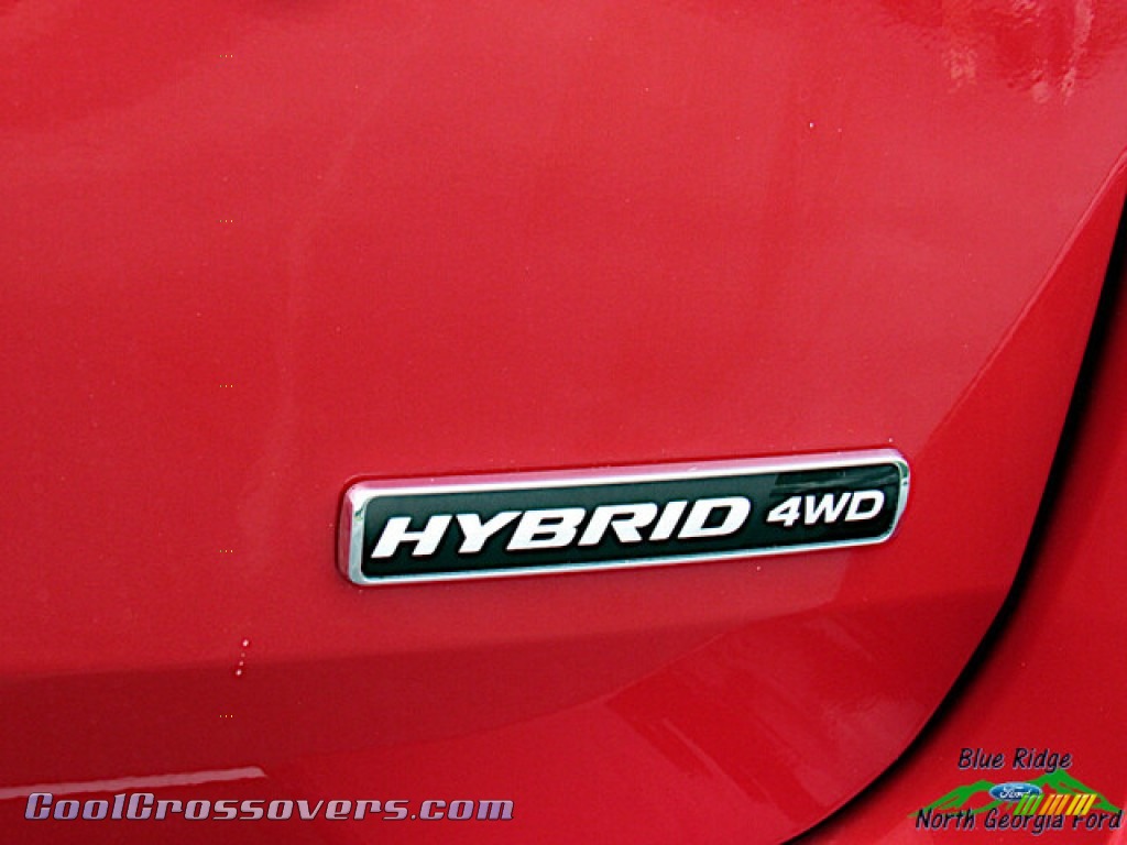 2021 Explorer Hybrid Limited 4WD - Rapid Red Metallic / Sandstone photo #35