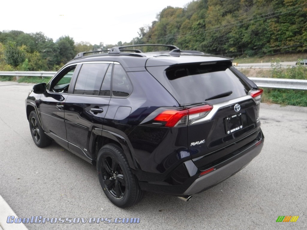 2020 RAV4 XSE AWD Hybrid - Blueprint / Black photo #15