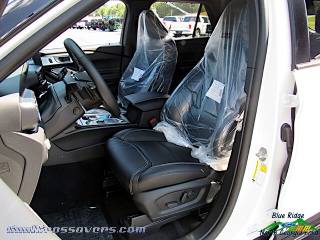 2021 Explorer ST 4WD - Star White Metallic Tri-Coat / Ebony photo #11