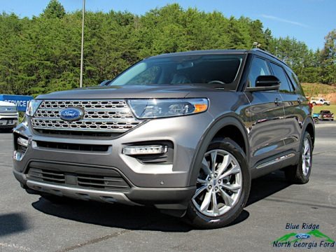 Carbonized Gray Metallic 2021 Ford Explorer Limited