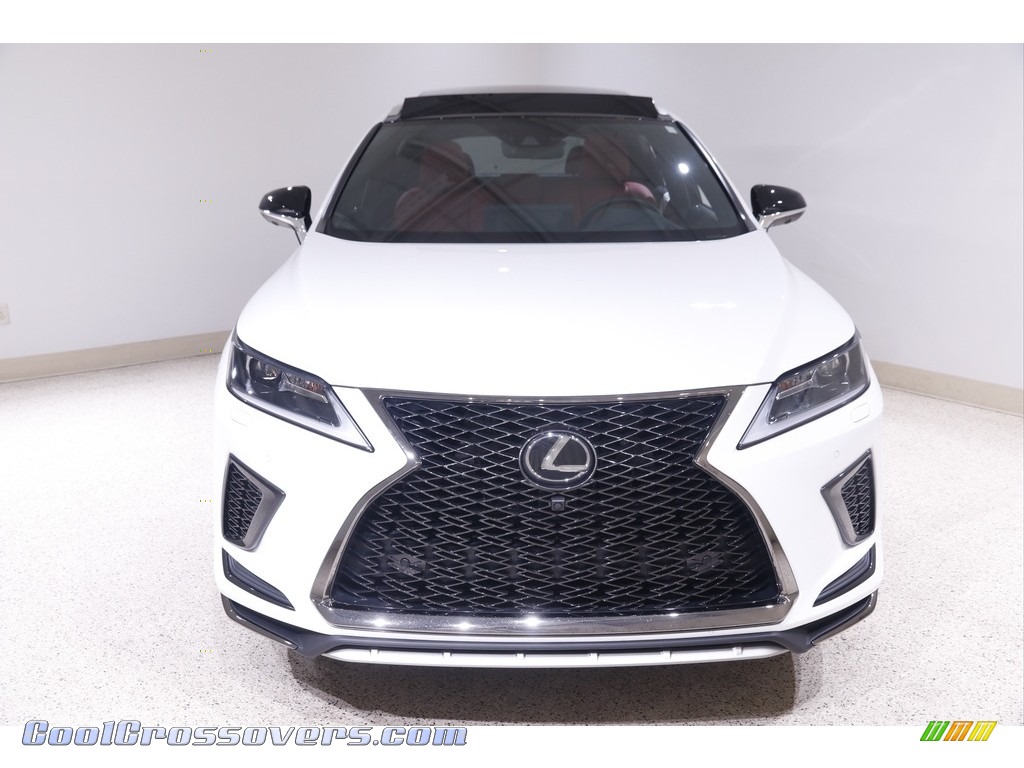 2020 RX 350 F Sport AWD - Ultra White / Circuit Red photo #2