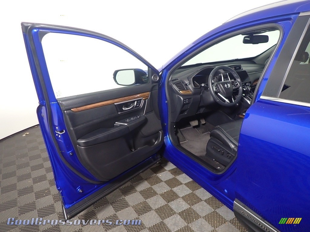 2020 CR-V Touring AWD - Aegean Blue Metallic / Gray photo #24