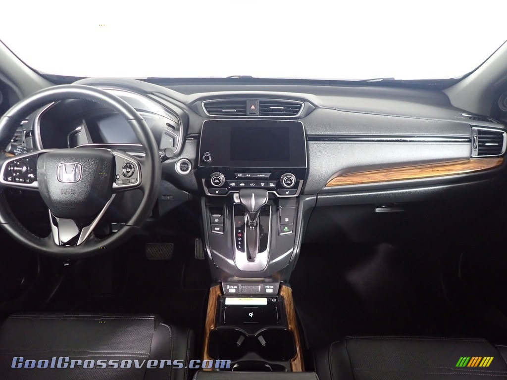 2020 CR-V Touring AWD - Aegean Blue Metallic / Gray photo #29