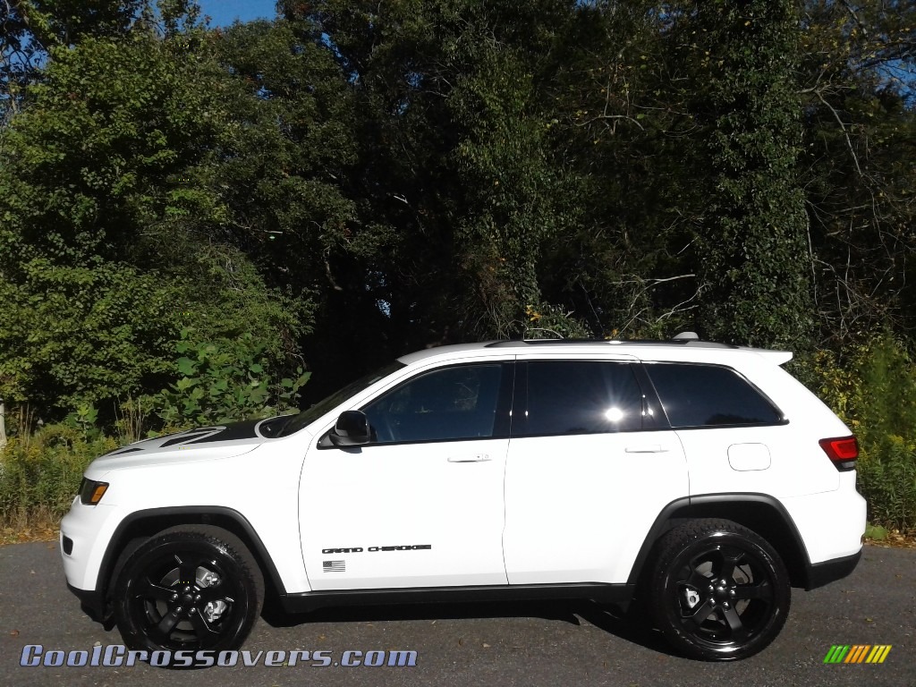 Bright White / Black Jeep Grand Cherokee Laredo 4x4 Freedom Edition