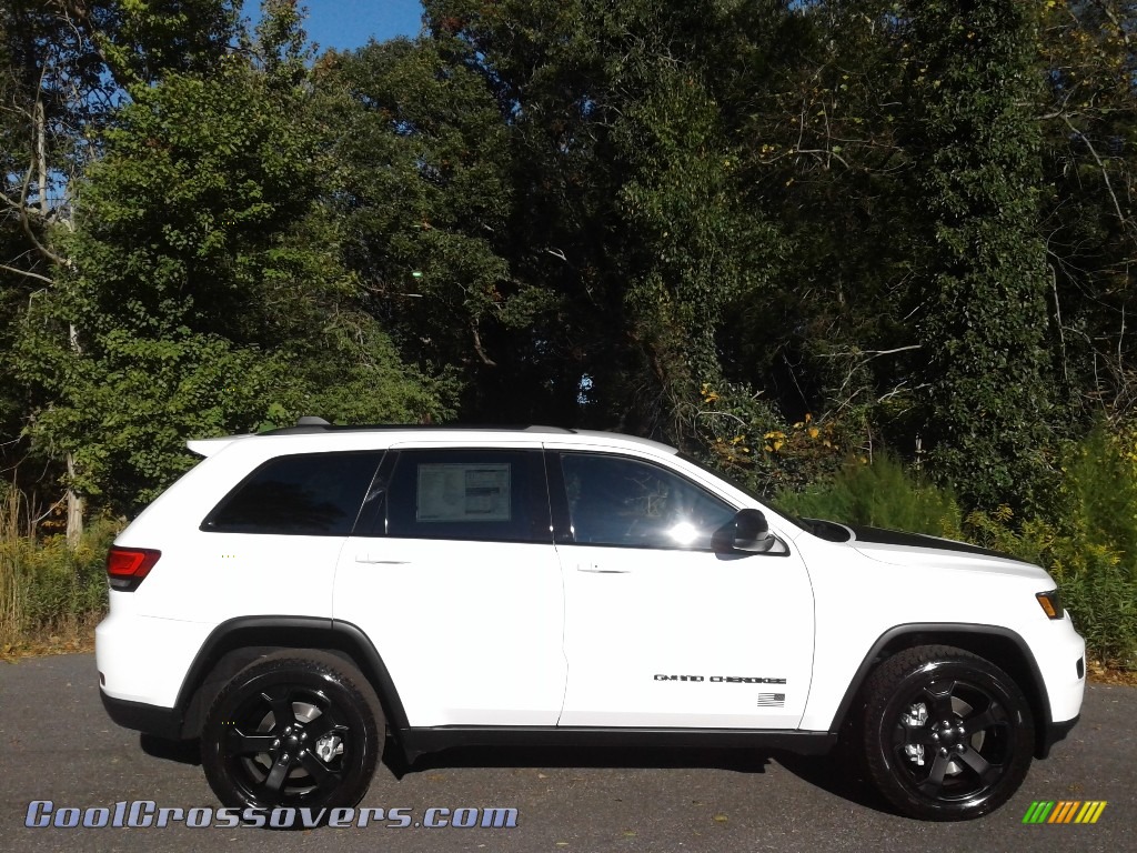2021 Grand Cherokee Laredo 4x4 Freedom Edition - Bright White / Black photo #5