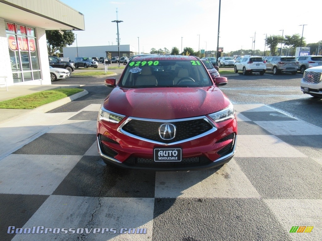 2021 RDX Technology - Performance Red Pearl / Parchment photo #2